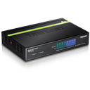 TRENDNET TPE-TG44g - 8-porttinen GREENnet Gigabit PoE+ kytkin (4 PoE+) 61W