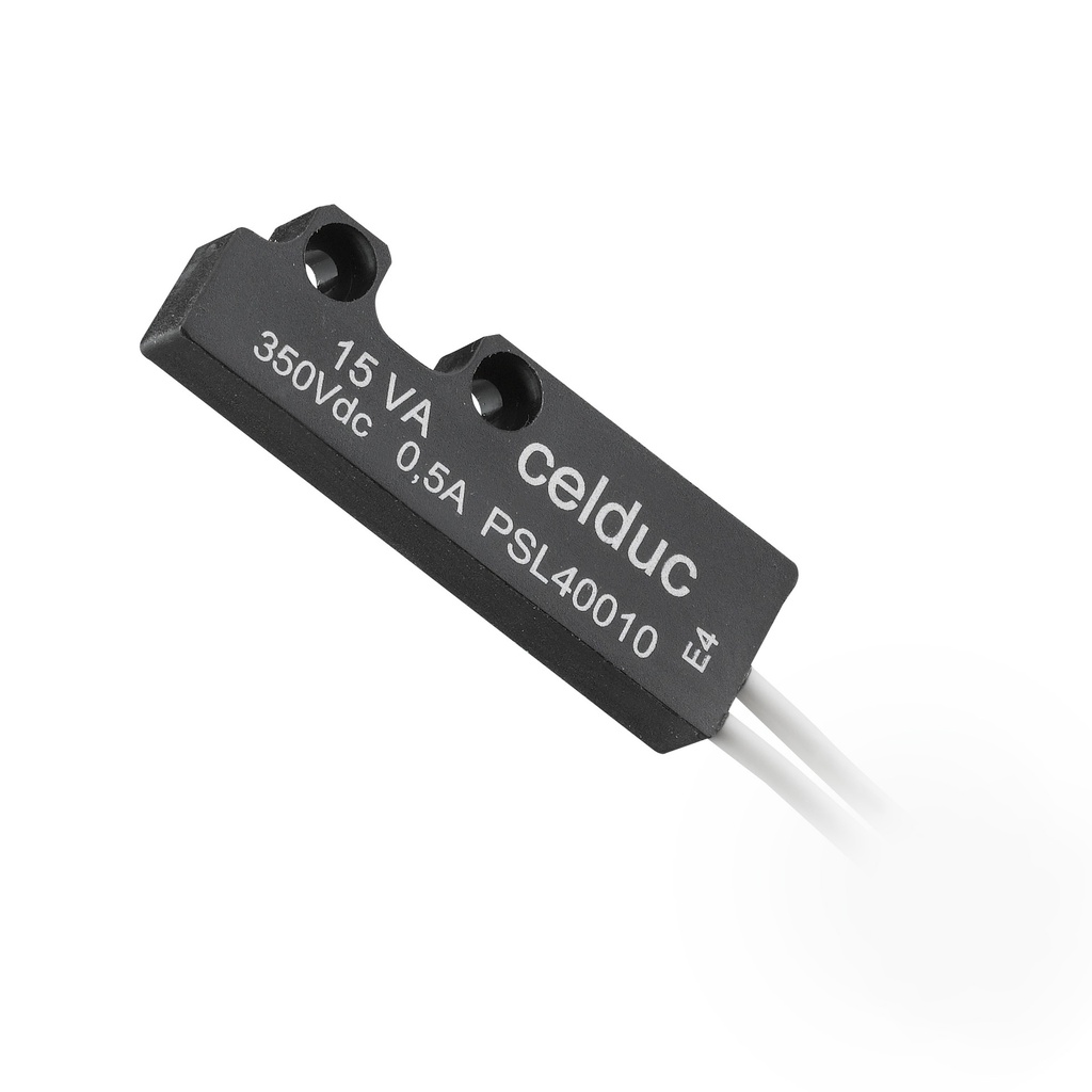 CELDUC PSL40010 LÄHESTYMISANTURI 1NO/10W/350VDC/0,5A/2 JOHDINTA 550MM