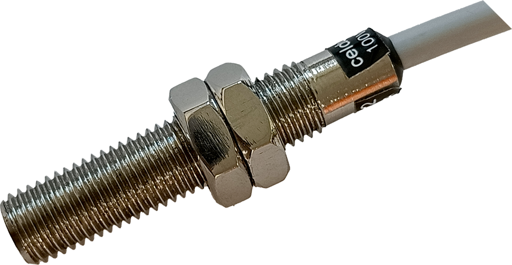 CELDUC PTI70020 LÄHESTYMISANTURI 1NC/M8 RUOSTUMATONTA TERÄSTÄ/KAAPELI 2M