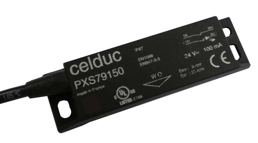 [PXS79050] CELDUC PXS79050 TURVA-ANTURI 2NO/KAAPELI 5M