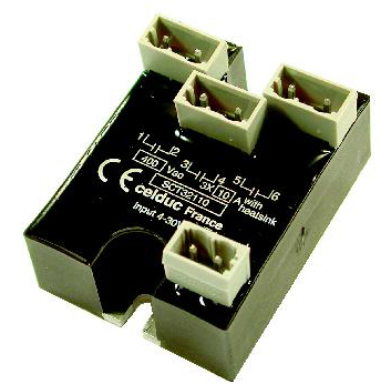 [SCT32110] CELDUC SCT32110 SSR 3X12A/400VAC/RANDOM CELDUC SCT32110 SSR 3X12A/400VAC/RANDOM
