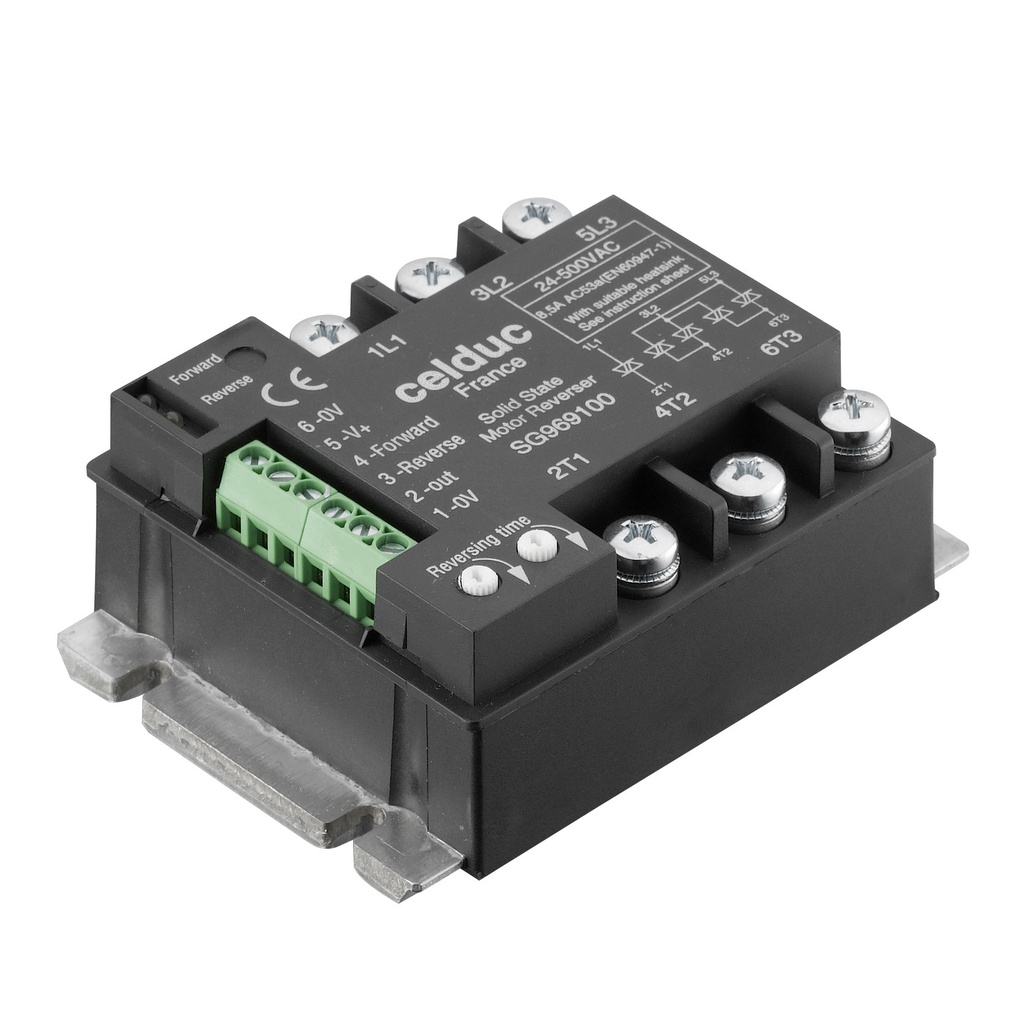 CELDUC SG969300E KÄÄNTÄJÄ TRI I=8,5AC3/24-500VAC/CD12-30VDC