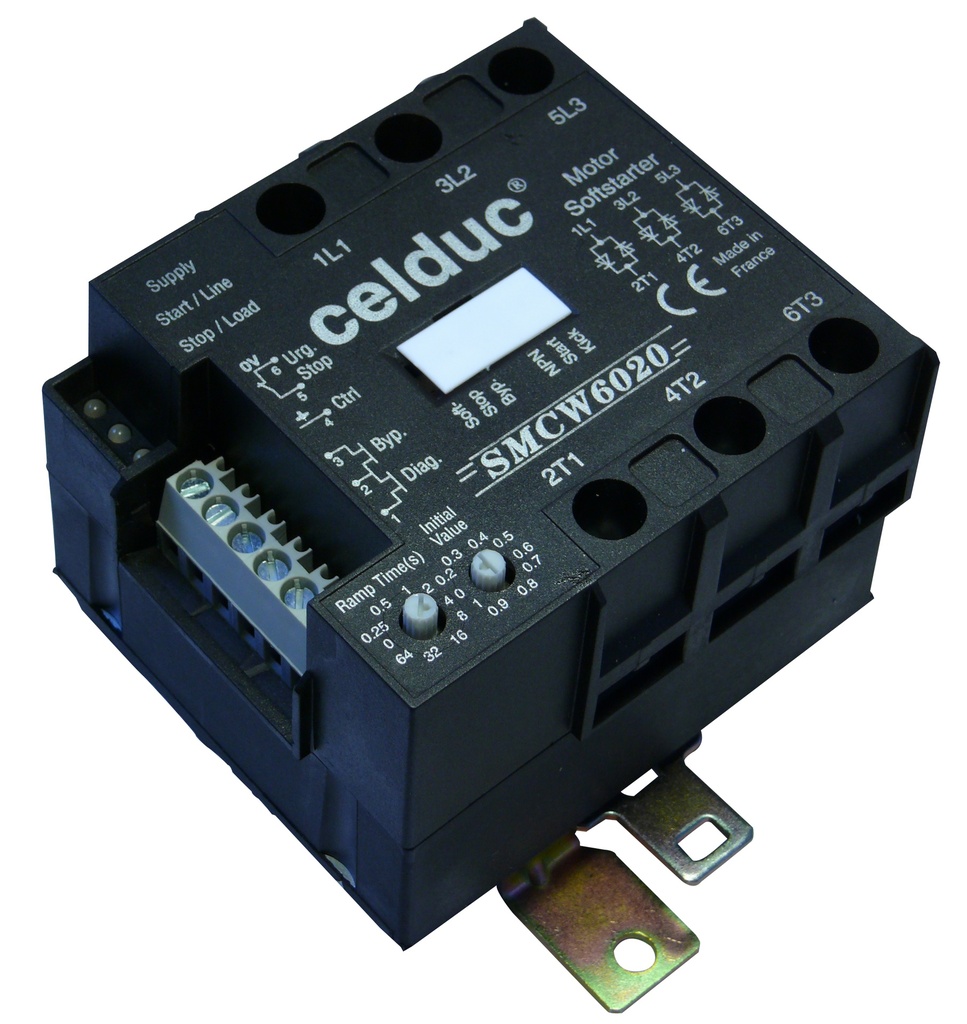 CELDUC SMCW6020 PEHMOKÄYNNISTIN 3PH.2,5KW/200-480V