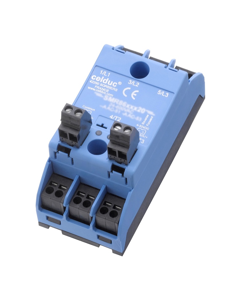 CELDUC SMR8621520 KÄÄNTÖMOOTTORI 3X5AC53/24-520V/CTRL 12-30VDC