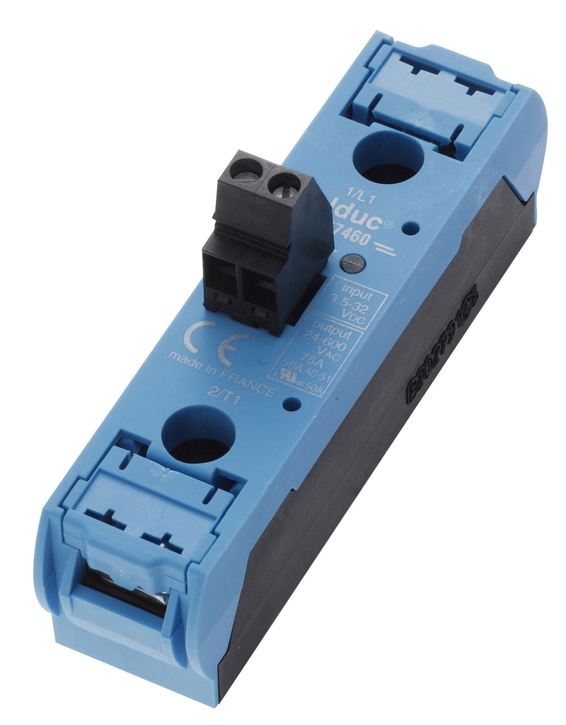 CELDUC SU765070 SSR 50A/24-510VAC/VDR/INPUT 3-32VDC/LED/RANDOM