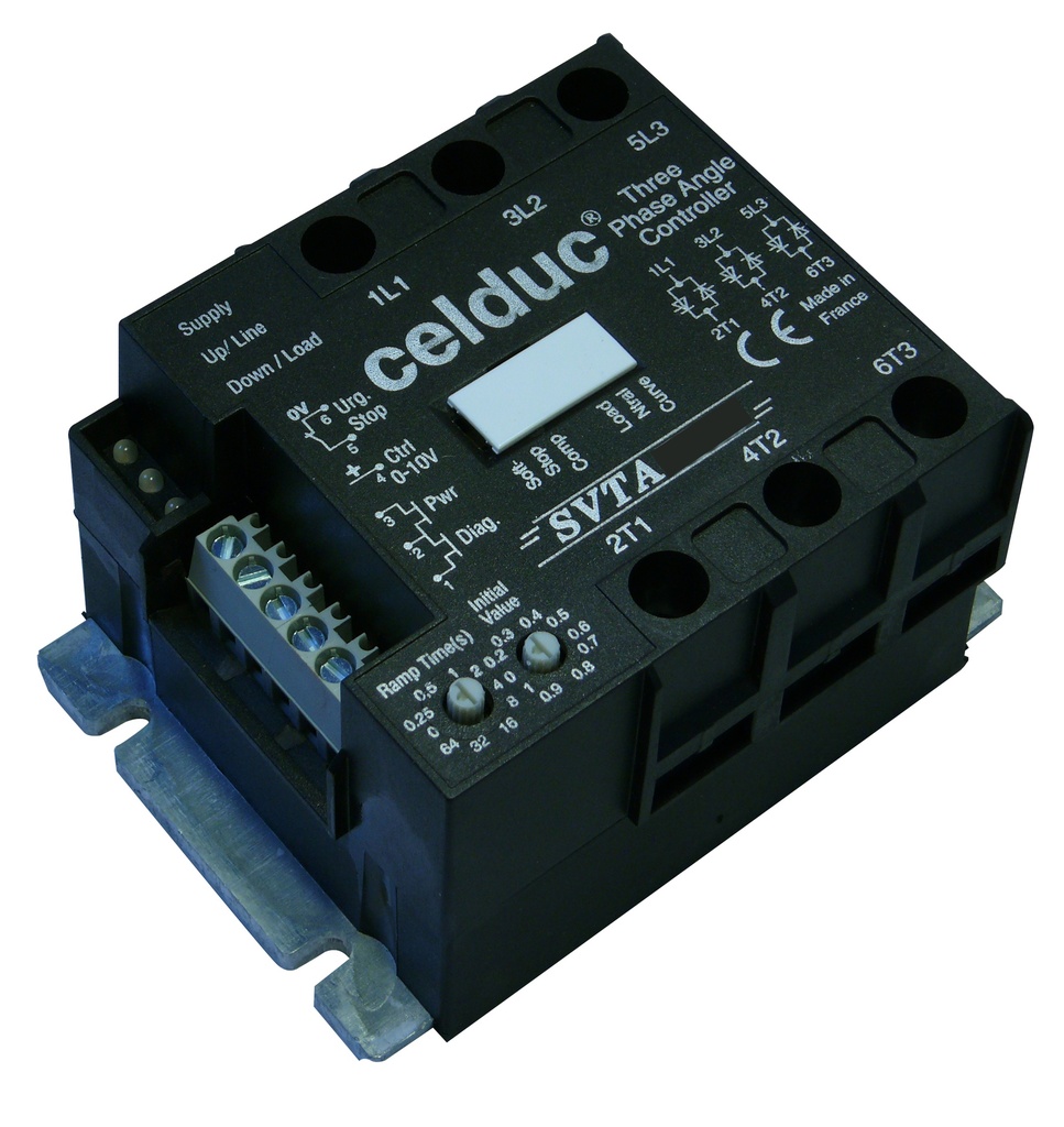CELDUC SVTA4691E SSR 125AC1/200-480VAC/CTRL POTENTIOMETRI