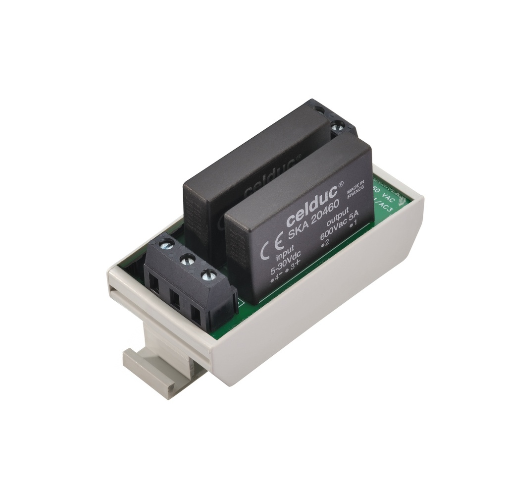 CELDUC XKM22440 SSR 2,5AC3/400VAC/CTRL 15-40VDC