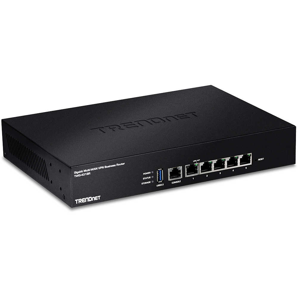 [TWG-431BR] TRENDNET TWG-431BR - Gigabit Multi-WAN VPN Business reititin