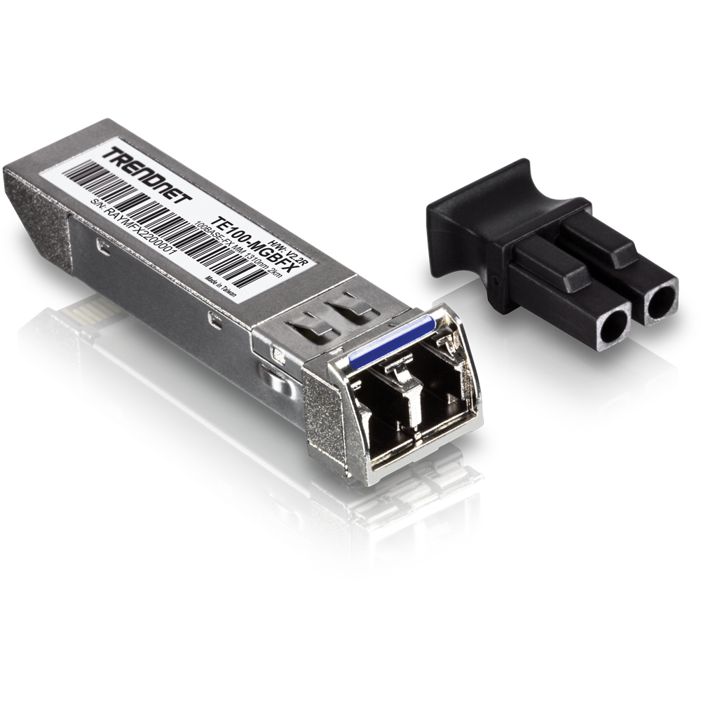 [TE100-MGBFX] TRENDNET TE100-MGBFX - Mini-GBIC Multi-Mode 100-Base-FX LC-moduuli 2km