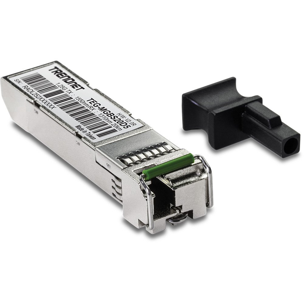 [TEG-MGBS20D5] TRENDNET TEG-MGBS20D5 - SFP Dual Wavelength Single-Mode LC-moduuli 1550nm 20km