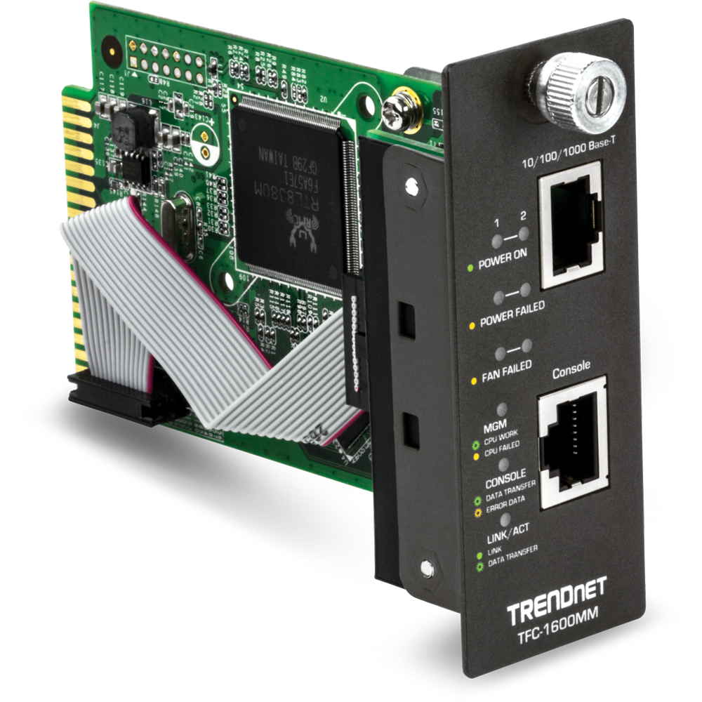 [TFC-1600MM] TRENDNET TFC-1600MM - SNMP-hallintamoduuli