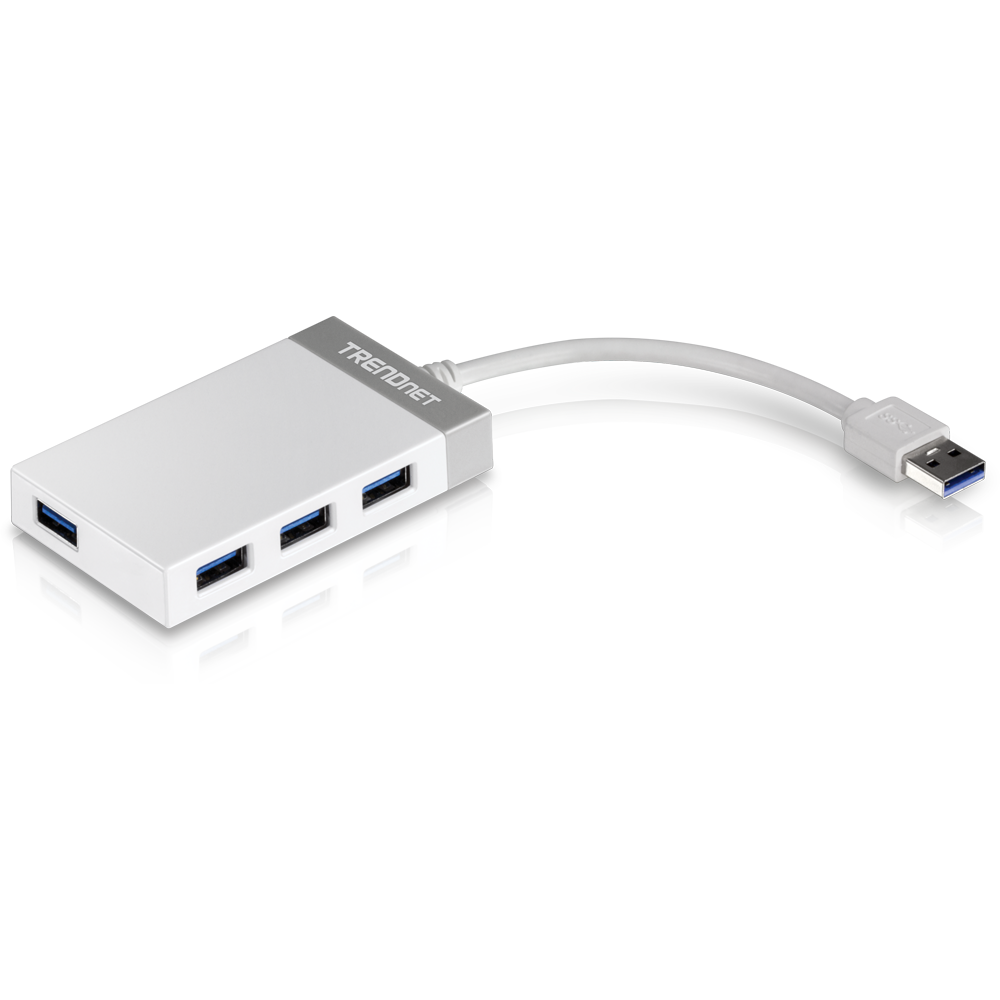 [TU3-H4E] TRENDNET TU3-H4E - 4-porttinen USB 3.0 -minikeskitin