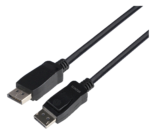 DELTACO DP8K-1030-LSZH - DISPLAYPORT KAAPELI - DP1.4 - 8K - 60Hz - 3m - MUSTA