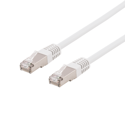 [STP-625VAU] DELTACO STP-625VAU - U/FTP Cat6a verkkokaapeli, LSZH, 25m, valkoinen