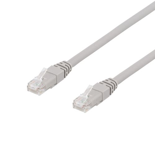 DELTACO TP-60AU - U/UTP Cat6a verkkokaapeli,LSZH, 0,5m, harm