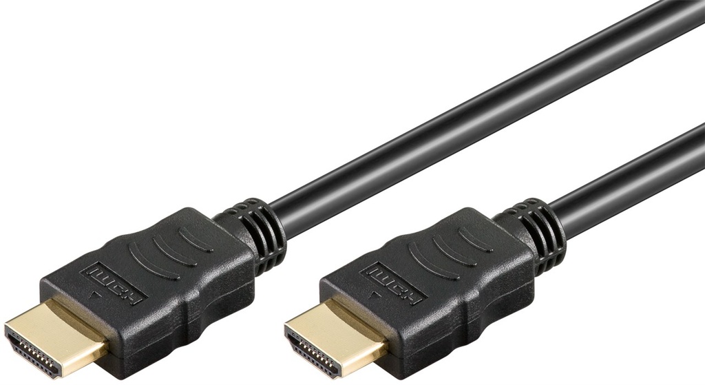 GOOBAY 60622 - HDMI 2.0 KAAPELI LC 0200 2,0m (15+1) MUSTA