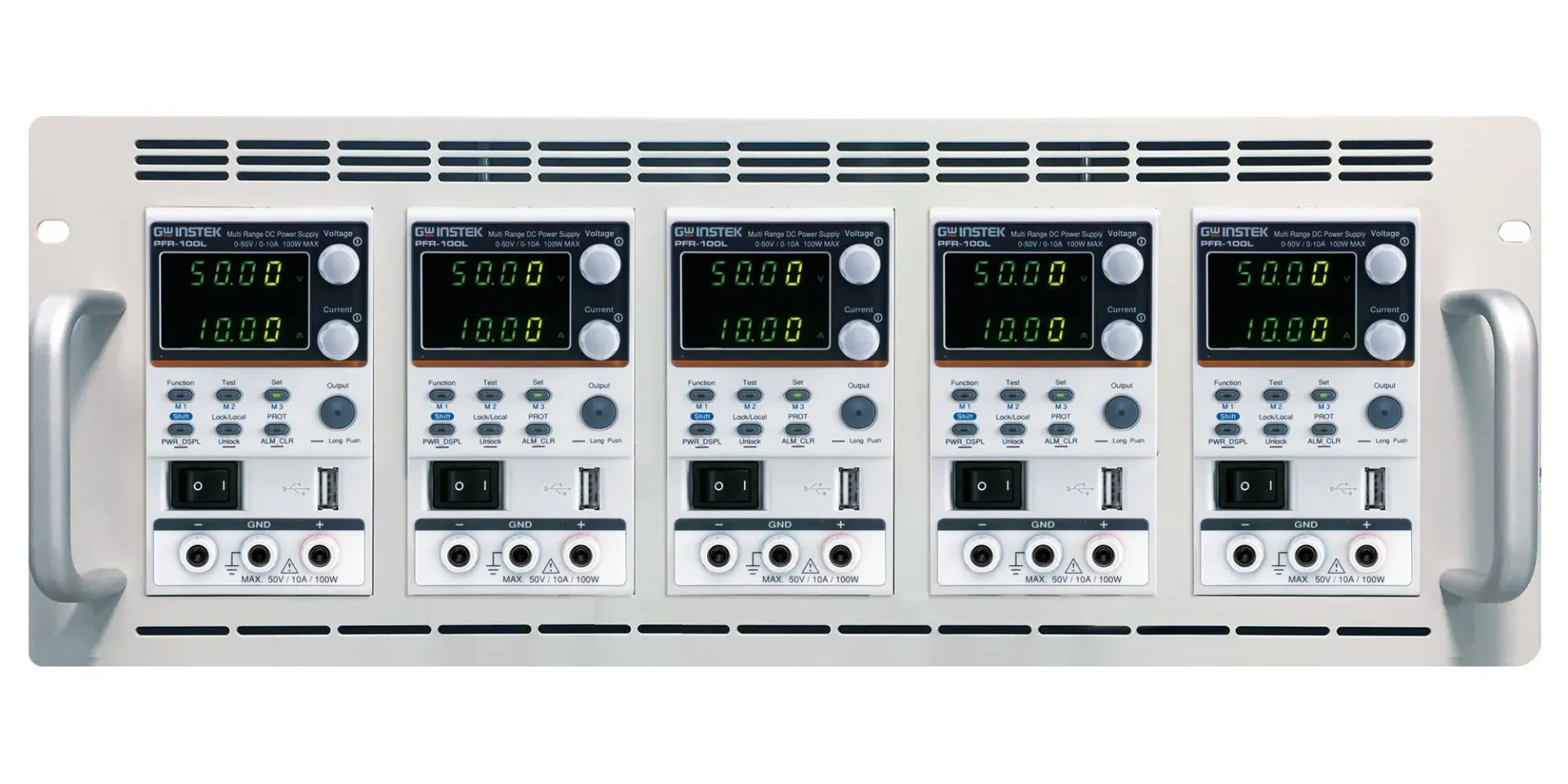 GW INSTEK GRA-431-E - 19" Räkkisovitin 2U PFR-sarjalle (EIA)