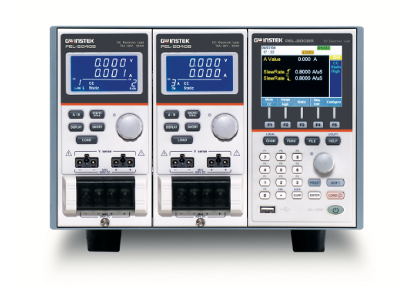 GW INSTEK PEL-2020B - Elektroninen kuorma moduuli 2-kanavainen PEL-2000B-sarjalle 1~80V 20A 100W x 2