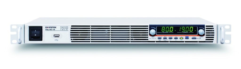 GW INSTEK PSU 80-19 - Ohjelmoitava DC Virtalähde 1520W 80V 19A