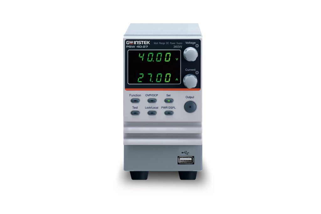 GW INSTEK PSW40-27 - Ohjelmoitava DC Virtalähde 360W