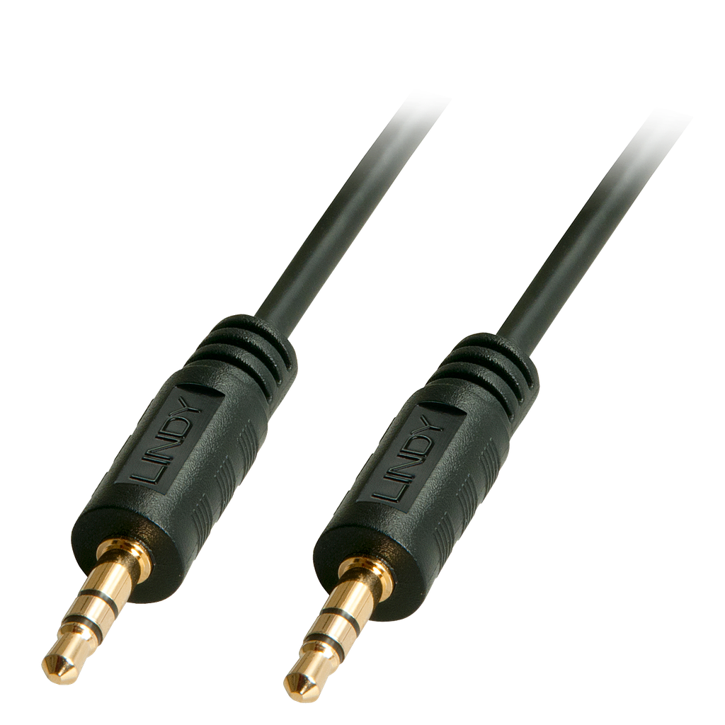3,5 mm stereopistoke - 3,5 mm stereopistoke, 3m