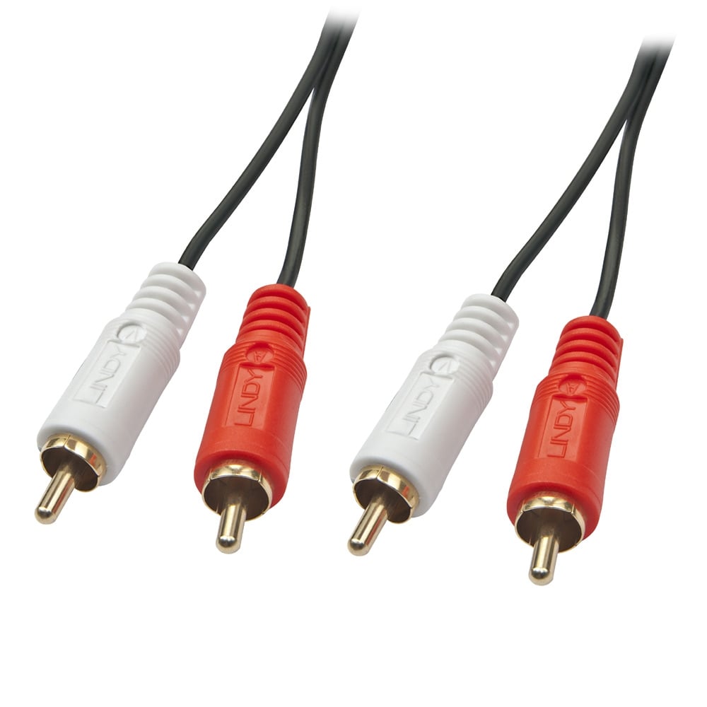 5m Premium-äänikaapeli Phono uros - uros, 5m Premium-äänikaapeli Phono uros - uros.