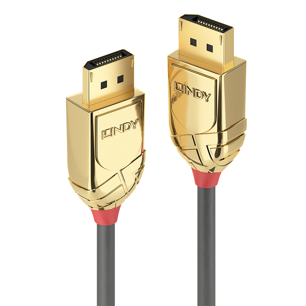 15m DisplayPort 1.2 -kaapeli, Gold Line 15m DisplayPort 1.2 -kaapeli, Gold Line