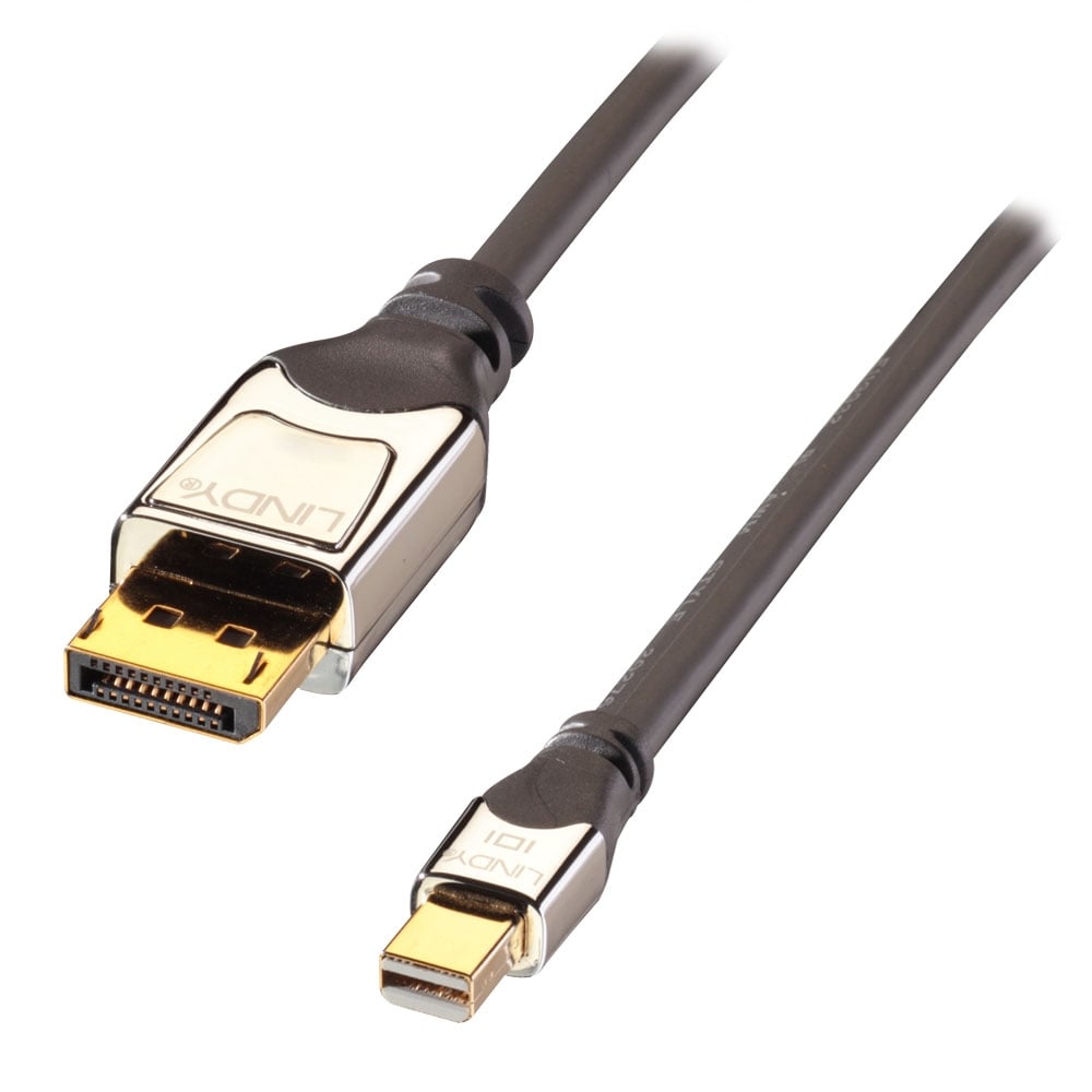 0,5m CROMO Mini DisplayPort - DisplayPort-kaapeli