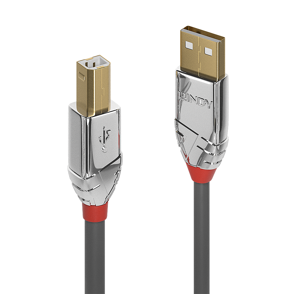 3m USB 2.0 A-tyyppi-B-kaapeli, Cromo Line 3m USB 2.0 A-tyyppi-B-kaapeli, Cromo Line