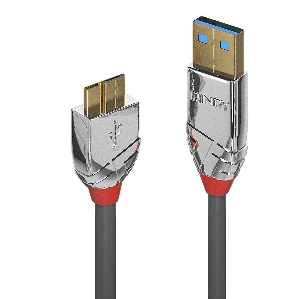 [36656] 0,5m USB 3.0 A-tyyppi-A-Mikro-B-kaapeli, Cromo Line, Cromo Line