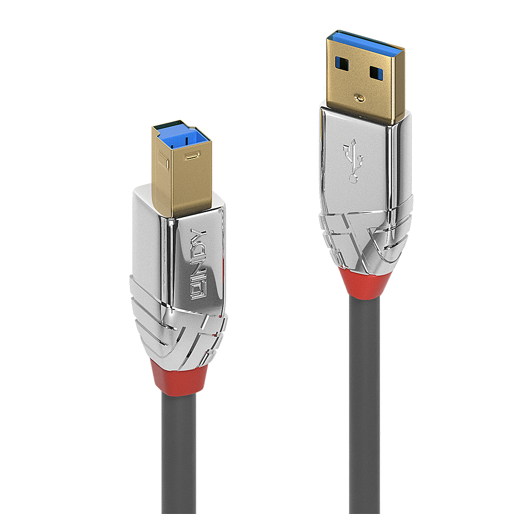 0,5m USB 3.0 A-tyyppi-B-kaapeli, Cromo Line 0,5m USB 3.0 A-tyyppi-B-kaapeli, Cromo Line