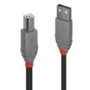 7,5 m USB 2.0 A-tyyppi-B-kaapeli, Anthra Line