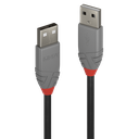 0,2m USB 2.0 A-tyyppi A-A-kaapeli, Anthra Line