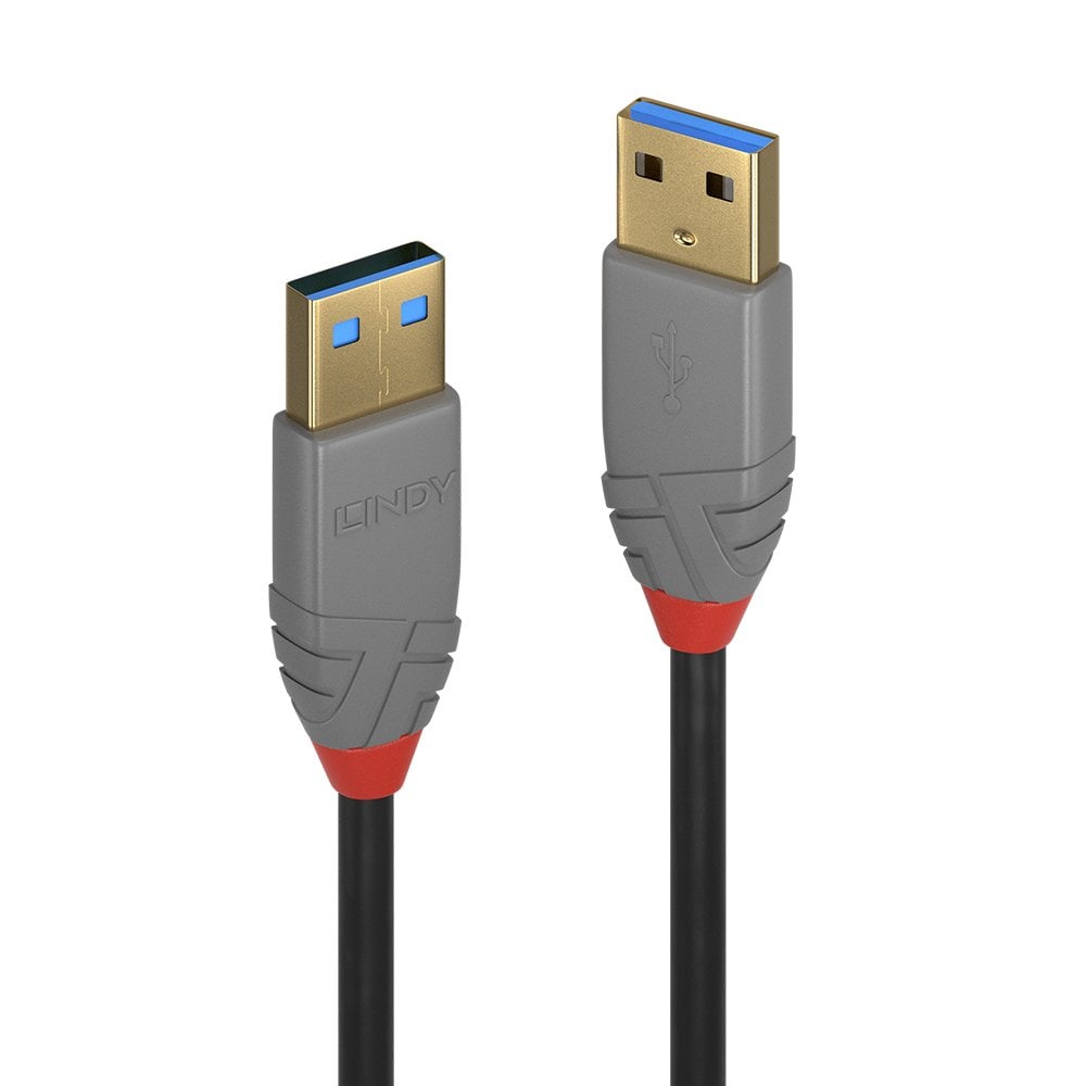 [36752] 2m USB 3.0 tyyppi A:sta A:han, Anthra Line