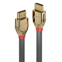 1m erittäin nopea HDMI-kaapeli, kultainen linja