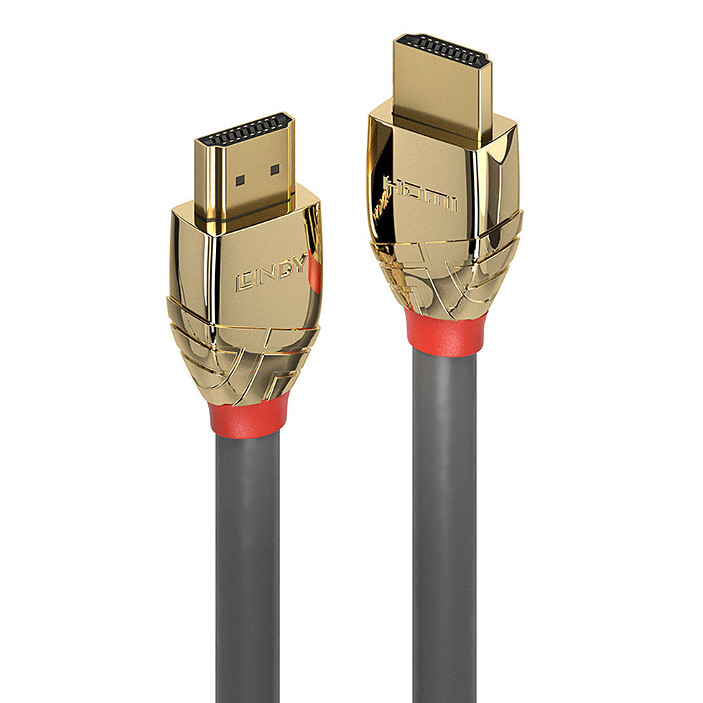 5m Ultra High Speed HDMI-kaapeli, kultainen linja