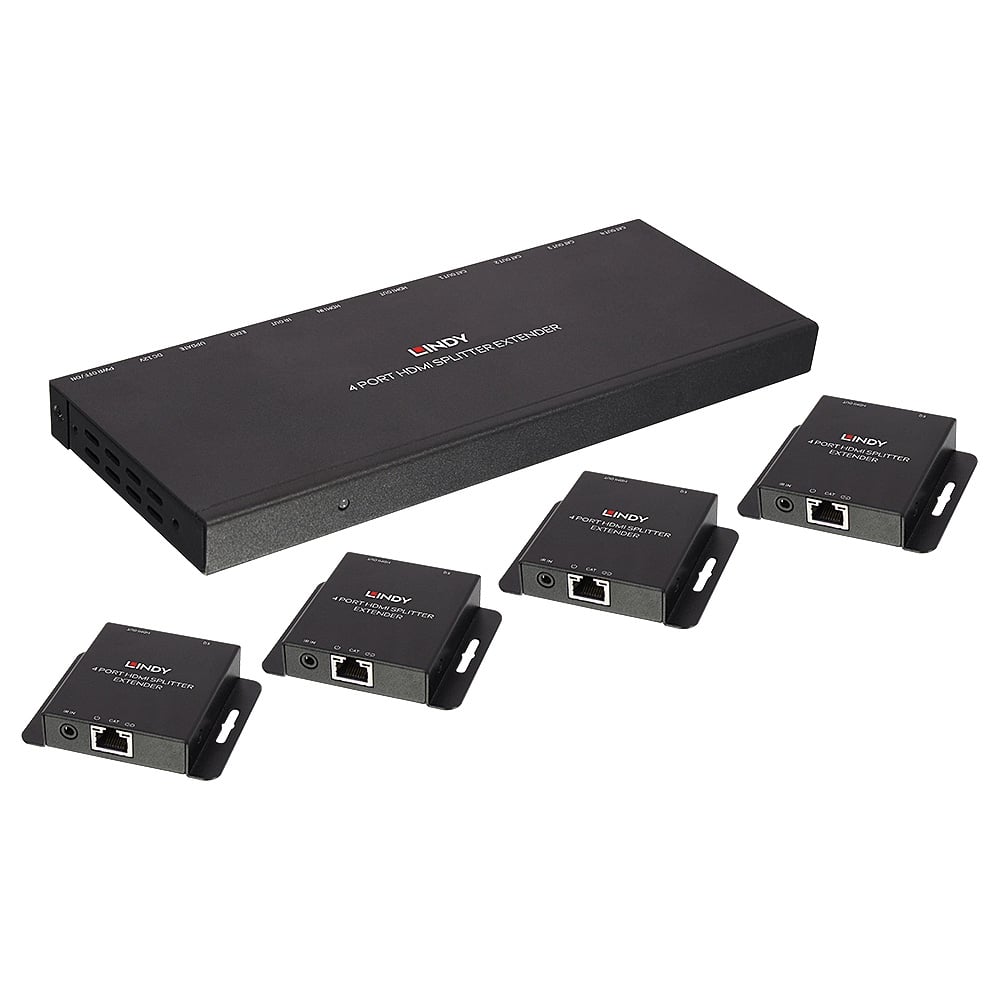 50m Cat.6 4 portin HDMI & IR Splitter Extender Loop Outilla
