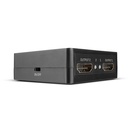 2 portin HDMI 18G-jakaja, kompakti