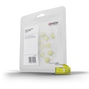 RJ45-portin esto Keltainen 20 x estoaukkoa.