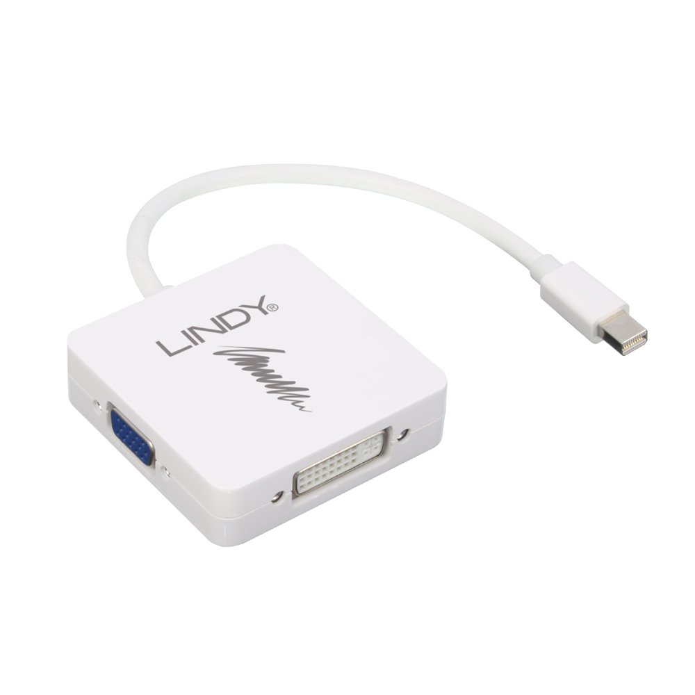 [41035] Mini DP 1.2 - HDMI 4K30/DVI/VGA-sovitin HDMI 4K30/DVI/VGA-sovittimeen