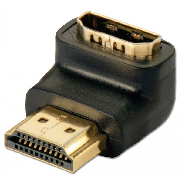 90 asteen HDMI-sovitin M/F alasovitin