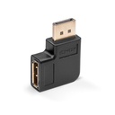 DisplayPort 1.4 vasen kulmasovitin
