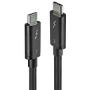Thunderbolt 3 -kaapeli (USB tyyppi C uros / uros) 0,5m