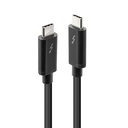 Thunderbolt 3 -kaapeli (USB-tyyppi C uros / uros) 2m