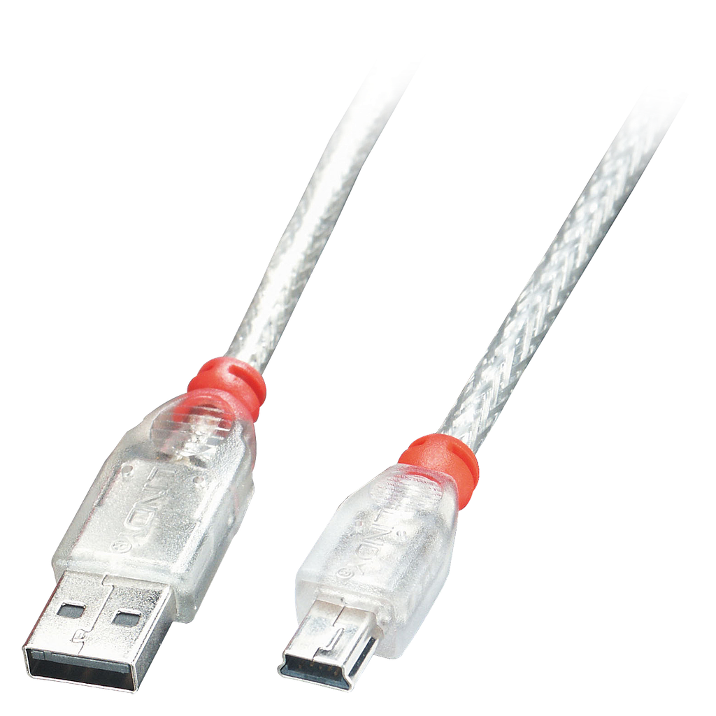 USB 2.0 kaapeli A / Mini-B 0,5m