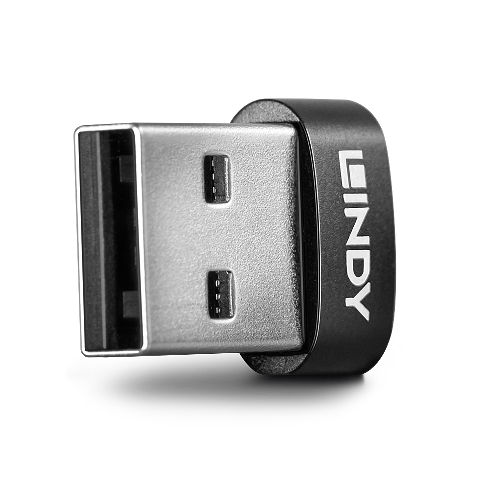 [41884] USB 2.0 A-tyypin uros ja C-tyypin naaras sovitin