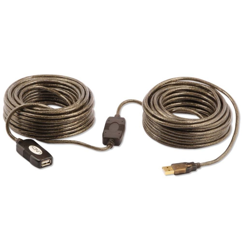 [42631] 20m USB 2.0 Jatkokaapeli