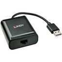 USB 2.0 4 Portti Hub Cat.5 Extender 60m