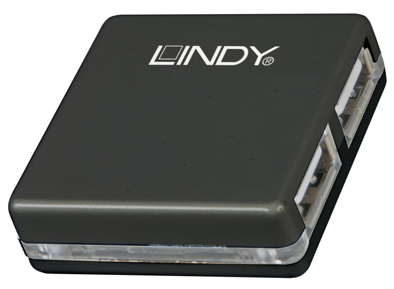 USB 2.0 Mini Hub 4 portti 1 x Mini-B/4 x USB A naarasliittymä