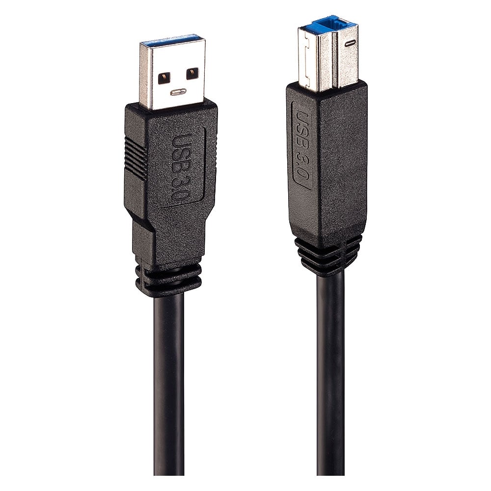[43098] 10m USB 3.0 aktiivinen kaapeli tyyppi A uros / tyyppi B uros